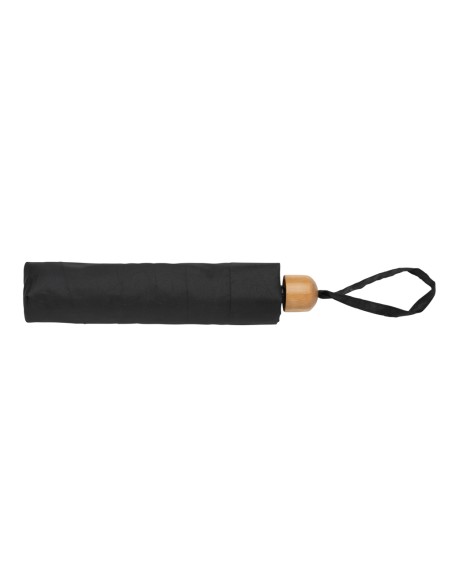 Mini ombrello bambù 20.5" rPET pongee 190T Impact AWARE™